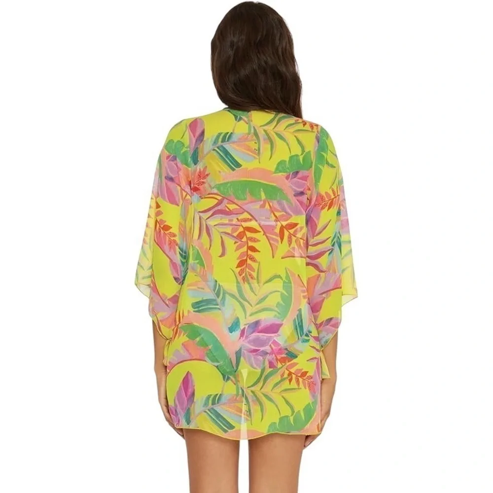 BECCA Costa Bella Chiffon‎ Coverup Tunic Dress